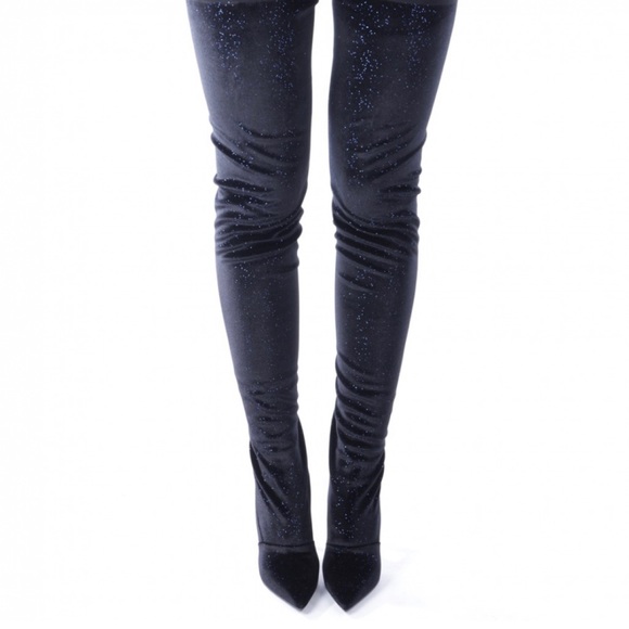 Balmain Amazone Glitter Over-The-Knee Boot - Picture 12 of 13